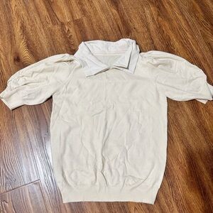 Collared Sweater Top